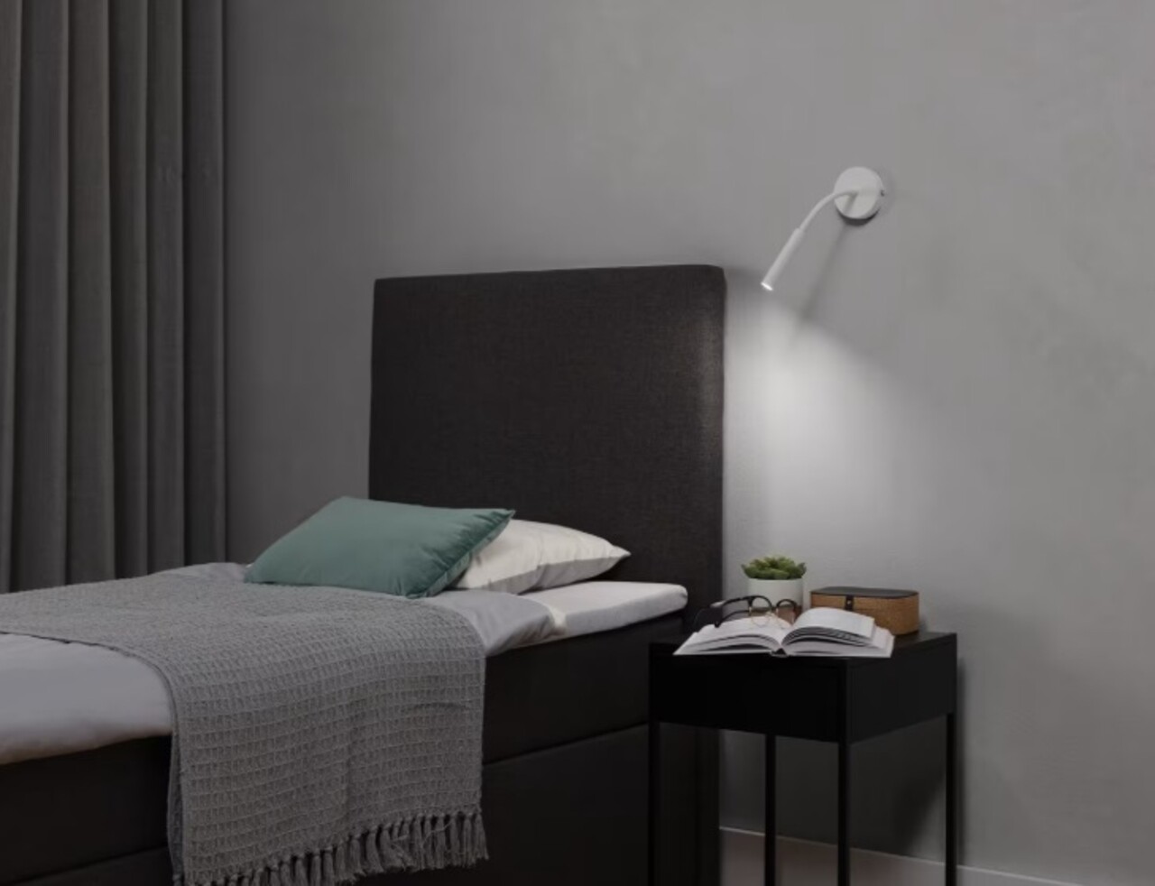 Aplica de perete ELTAP, Vespillo, 35x8 cm, 1xG9, 8W, otel, alb - imagine 6